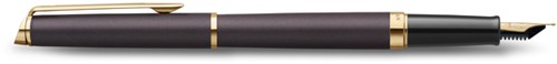 Vulpen Waterman Hémisphère Fashion Colors metallic black GT fijn-1