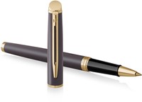 Rollerpen Waterman Hémisphère Fashion Colors metallic black GT fijn-3