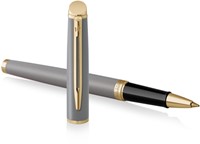 Rollerpen Waterman Hémisphère Fashion Colors metallic grey GT fijn-3