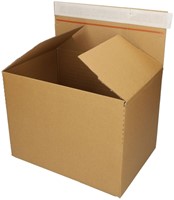 Quickbox IEZZY verstelbare hoogte 304x216x130-220mm B-golf bruin 10st-2
