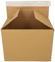Quickbox IEZZY verstelbare hoogte 229x164x50-115mm B-golf bruin 10st