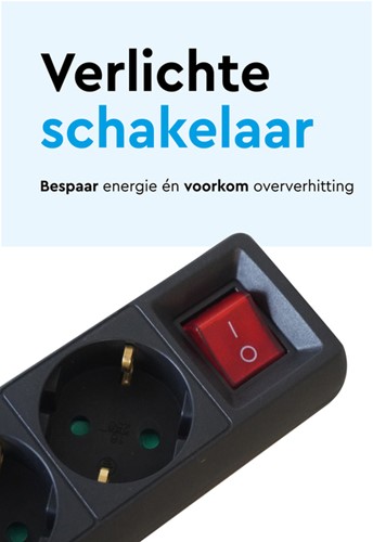 Stekkerdoos BRASQ 6 voudig 5 meter zwart-2