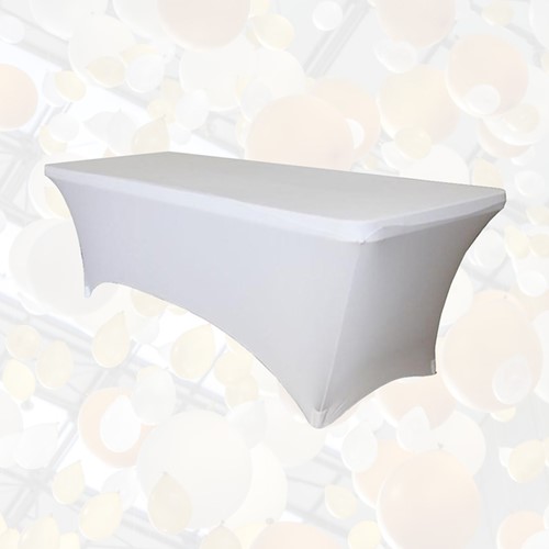 Tafelrok BRASQ 183x76x74cm wit-1