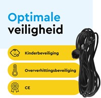 Verlengkabel BRASQ 20m zwart-3