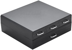 Koffiecapsulehouder BRASQ CD400 zwart