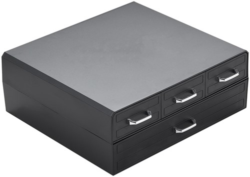 Koffiecapsulehouder BRASQ CD400 zwart