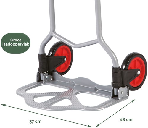 Steekwagen BRASQ Inklapbaar HT60 incl. bagagespin 60Kg-6