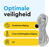 Verlengkabel BRASQ 30m wit-3