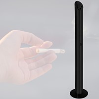 Asbak staand BRASQ AT300 RVS zwart-1