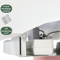 Kabelgoot BRASQ verstelbaar 75-150cm CT100 zilver-2