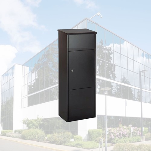 Pakketbrievenbus BRASQ 105x38x24cm PB400 Zwart-2