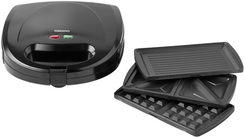 Multigrill Tomado 3 in 1 zwart-2