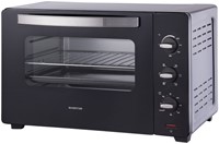 Heteluchtoven Inventum vrijstaand 45 liter zwart-2