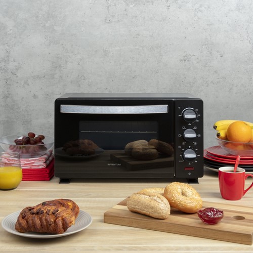 Heteluchtoven Inventum vrijstaand 20 liter zwart-2