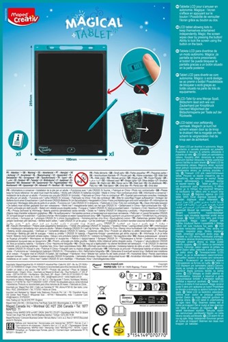 Tekentablet Maped Creativ Magical Tablet Maxi blauw-1