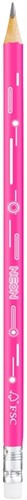 Potlood Maped Neon met gum pot à 72 stuks assorti-1