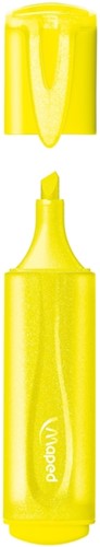 Markeerstift Maped Glitter set à 4 fluoriserende kleuren-3