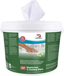 Desinfectiedoekjes Dreumex Disinfectant & Cleaning emmer 800 stuks wit