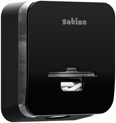 Dameshygiënedispenser Satino FC1 Hyginity FemCare zwart 333443