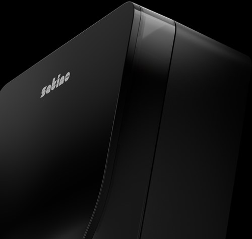 Dameshygiënedispenser Satino FC1 Hyginity FemCare zwart 333443-1