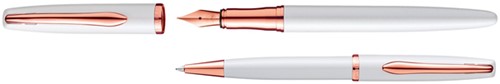 Schrijfset Pelikan Jazz Noble Elegance K36+P36 medium pearl-1