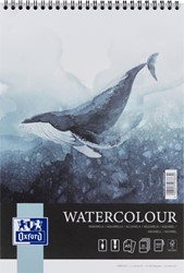 Aquarelblok Oxford Watercolour A5 20 vel 300 gram spiraal