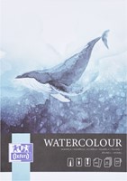 Aquarelblok Oxford Watercolour A4 20 vel 300 gram gelijmd