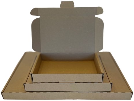 Brievenbusbox IEZZY A5 230x160x26mm karton bruin-3