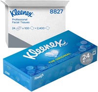 Facial tissues Kleenex 2-laags 100 vel wit 8827-2