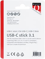 USB stick 3.1 Quantore USB-C 256GB zilver-2