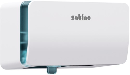 Toiletpapierdispenser Satino MT1 Hyginity duo wit 333426