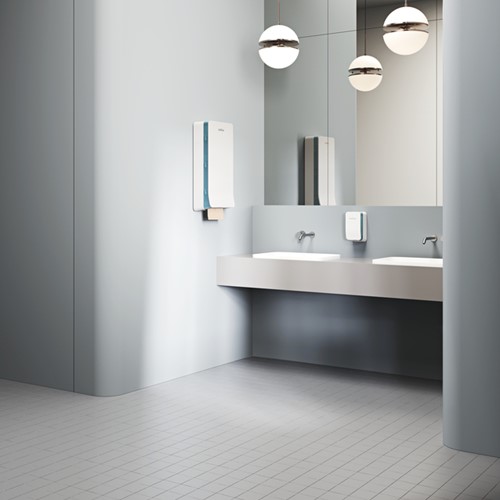 Handdoekdispenser Satino PT3 Hyginity S wit 333402-3