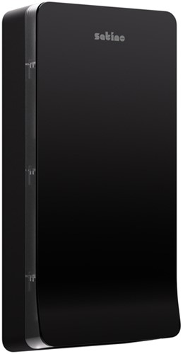 Handdoekdispenser Satino PT3 Hyginity XL zwart 333411