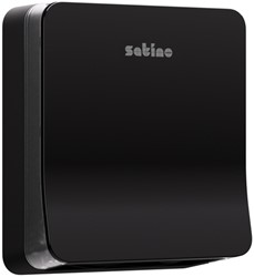 Handdoekdispenser Satino PT2 Hyginity S zwart 333413