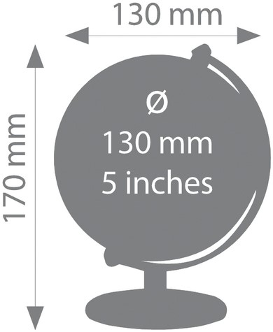 Globe Troika 13cm blauw-groen-2