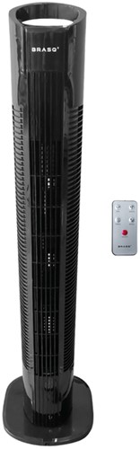Torenventilator BRASQ F500 H79cm zwart