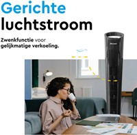 Torenventilator BRASQ F500 H79cm zwart-7