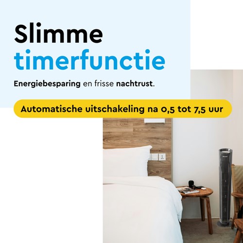 Torenventilator BRASQ F500 H79cm zwart-8