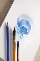 Tekenblok Clairefontaine Paint On A4 gekorreld 20 vel 250gr-2