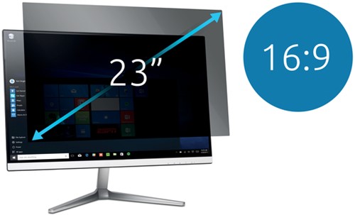 Privacyfilter Kensington monitor 2-weg 23 inch 16:9-2