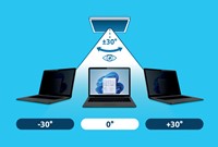 Privacyfilter Kensington laptop 2-weg 17 inch breed 16:10-3