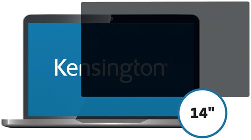Privacyfilter Kensington laptop 2-weg 14 inch breed 16:9