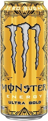 Energiedrank Monster ultra gold suikervrij blik 500ml