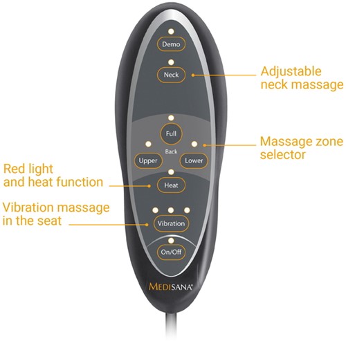 Shiatsu massagekussen Medisana MCN-1