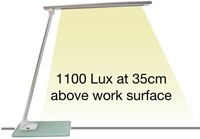 Bureaulamp Unilux Popy led wit-4