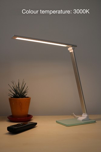 Bureaulamp Unilux Popy led wit-6