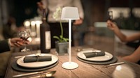 Tafellamp Securit Georgina LED oplaadbaar dimbaar wit-3