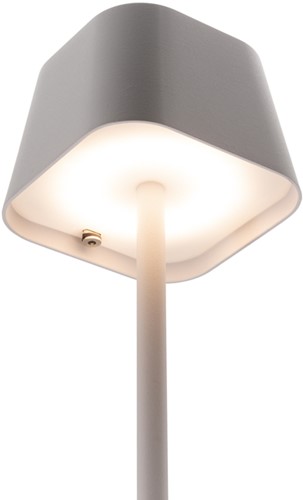 Tafellamp Securit Georgina LED oplaadbaar dimbaar wit-6