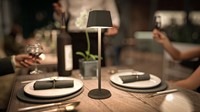 Tafellamp Securit Georgina LED oplaadbaar dimbaar zwart-4