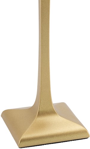 Tafellamp Securit Roma LED oplaadbaar dimbaar zwart-goud-3